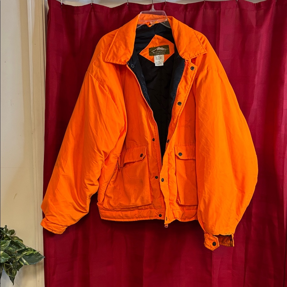 Northwest Territory Orange Bomber Jacket